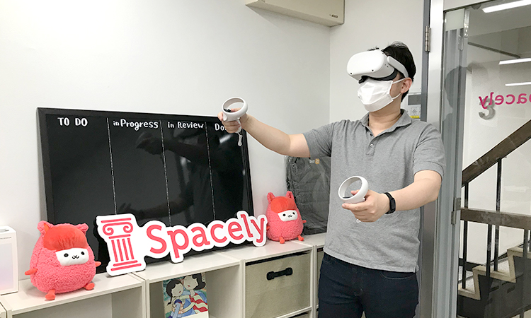 VRをテスト
